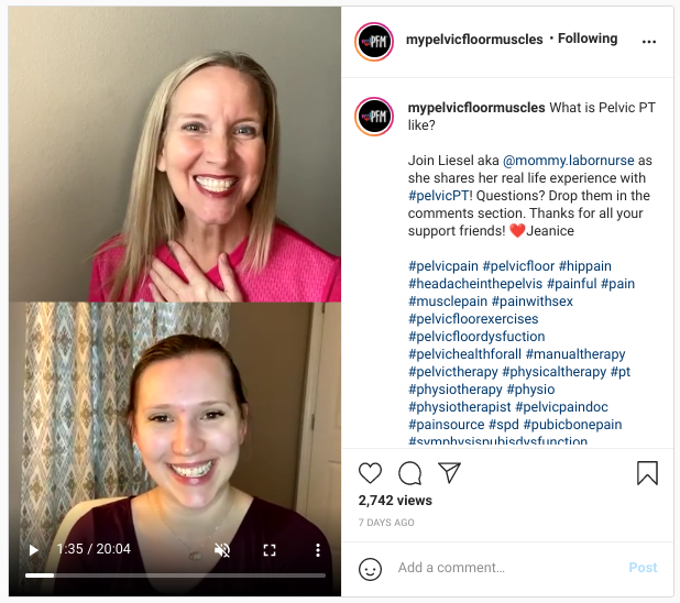 Pelvic Floor PT interview
