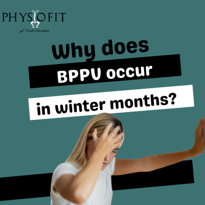 Why does BPPV occur in winter months?