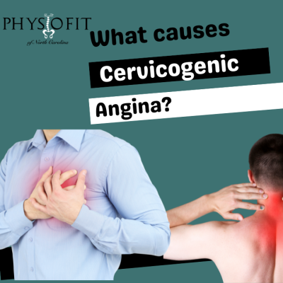 What causes Cervicogenic Angina?