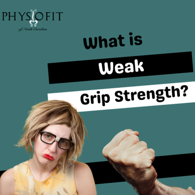 What is weak grip strength?