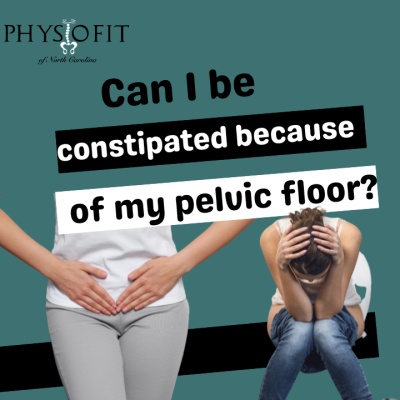 Can I be constipated because of my pelvic floor?