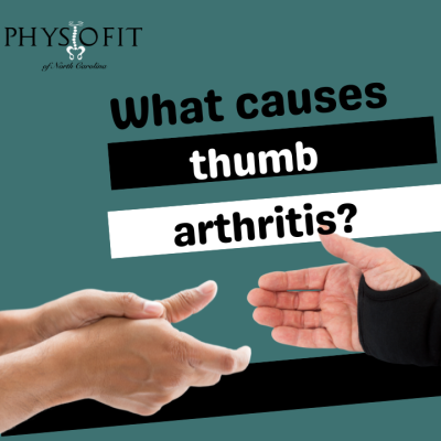 What causes thumb arthritis?