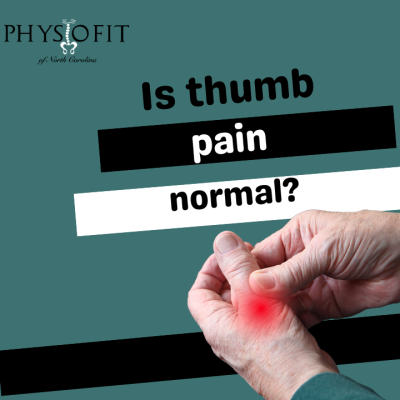 Is thumb pain normal?