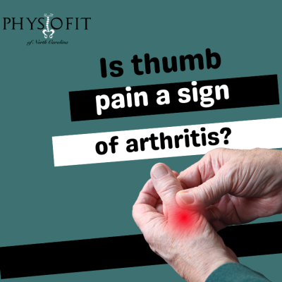 Is thumb pain a sign of arthritis?