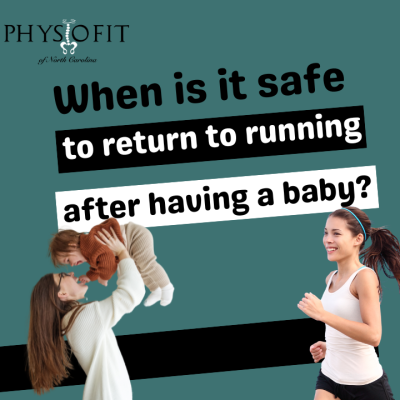When is it safe to return to running after having a baby?