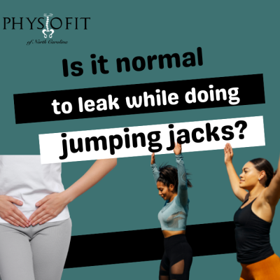 Is it normal to leak doing jumping jacks?