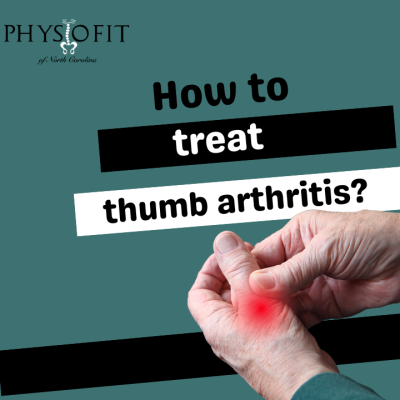 How to treat thumb arthritis?