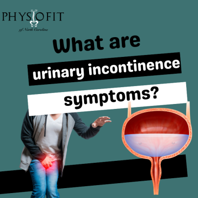What are urinary incontinence symptoms?