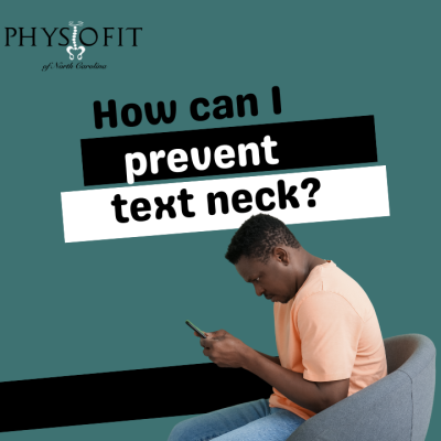 How can I prevent text neck?