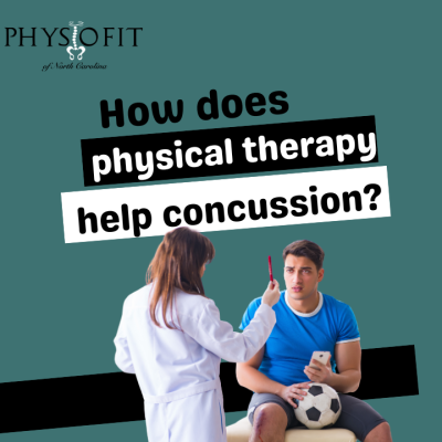 How does physical therapy help a concussion?