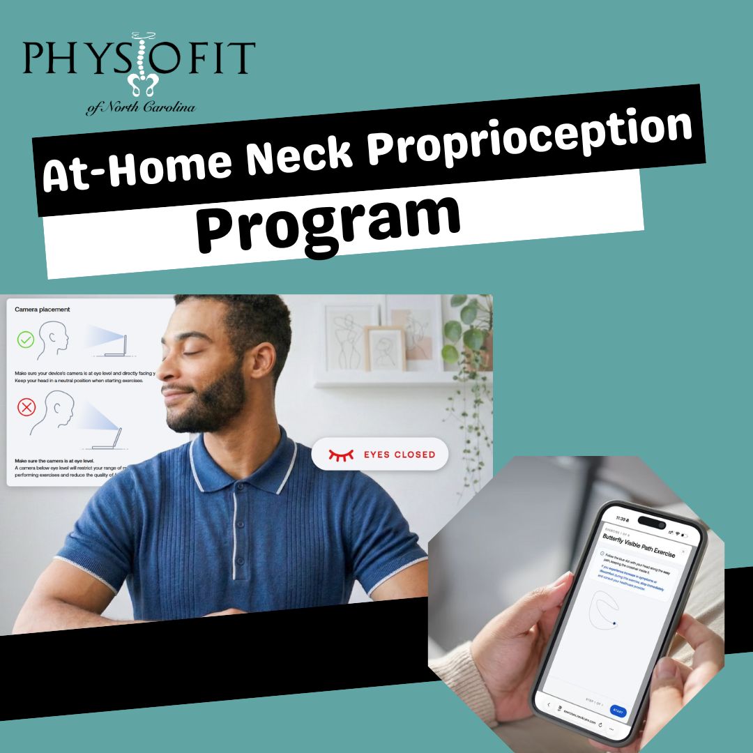 At home neck proprioception program